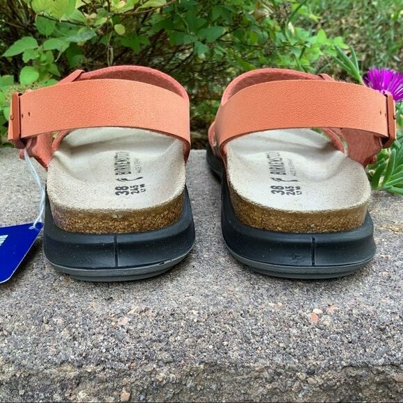 BIRKENSTOCK SONORA CROSSTOWN SANDAL FADED BRICK LEATHER DAD OUTDOOR HIKING - Picture 7 of 14